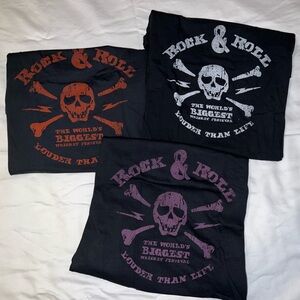 2 Louder Than Life Festivals tees sz. S